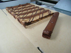 Ultrasonic Food Cutter sample cake cutting